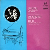 RCA Victor : Lateiner - Brahms Piano Quartet No. 3
